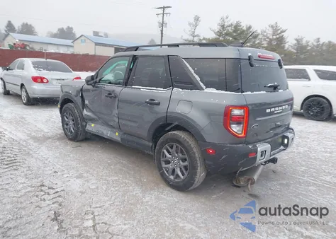 2025 Ford Bronco Sport Big Bend from USA, damaged, VIN 3FMCR9BN1SRE19554